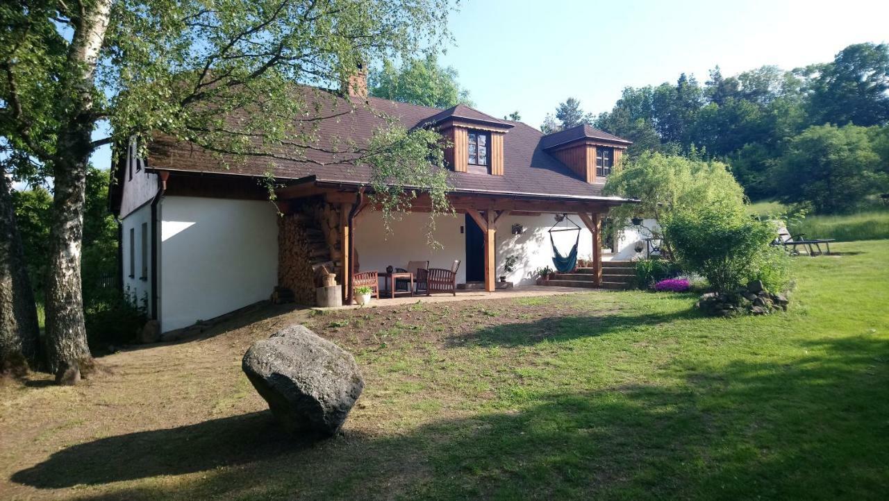 Forest Rustic Apartment Brdy Vesin Exterior photo
